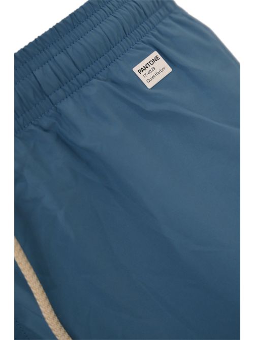 Costume da bagno Lighting Pantone Blu Polvere Mc2 Saint Barth | LIGHTING PANTONE00198H 33 DUSTY BLUE PNT
